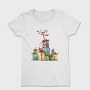 Reindeer Gifts Stack, Tricou Femei