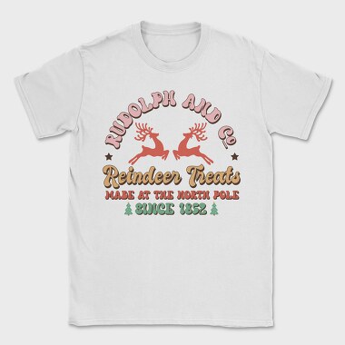 Reindeer Holiday Treats, Tricou Barbati (Unisex)