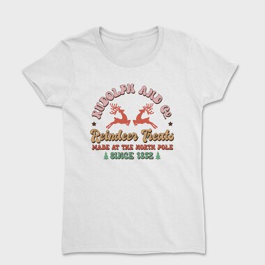 Reindeer Holiday Treats, Tricou Femei