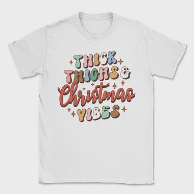 Retro Christmas Vibes, Tricou Barbati (Unisex)