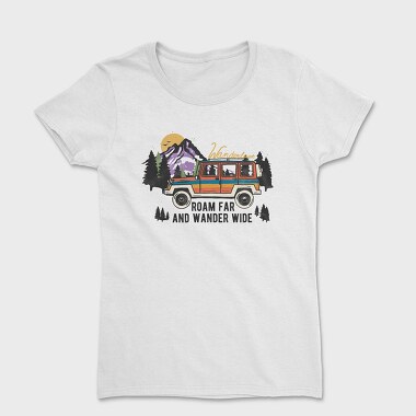 Roam Far Wanderlust, Tricou Femei