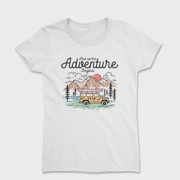 Roam Mountain Adventure, Tricou Femei