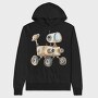 Robot Moon Explorer, Hanorac Oversize Barbati (Unisex)