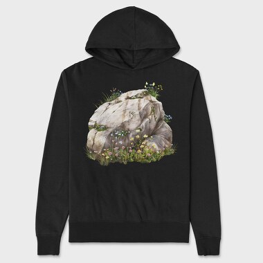 Rock Flower Garden, Hanorac Oversize Barbati (Unisex)