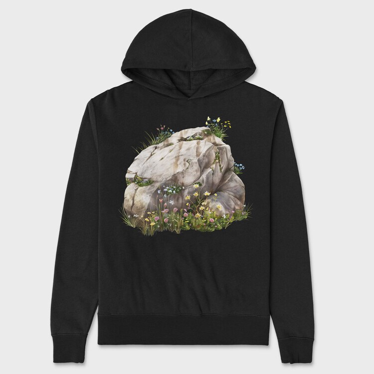 Rock Flower Garden, Hanorac Oversize Barbati (Unisex)