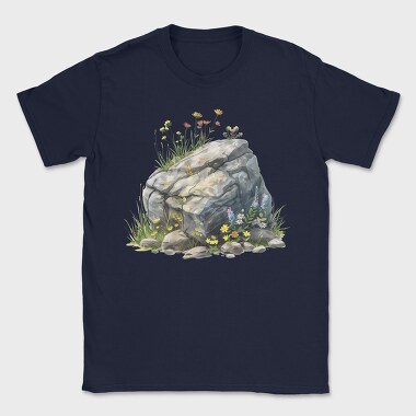 Rock Flowers Garden, Tricou Barbati (Unisex)