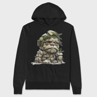 Rock Monster Christmas, Hanorac Oversize Barbati (Unisex)