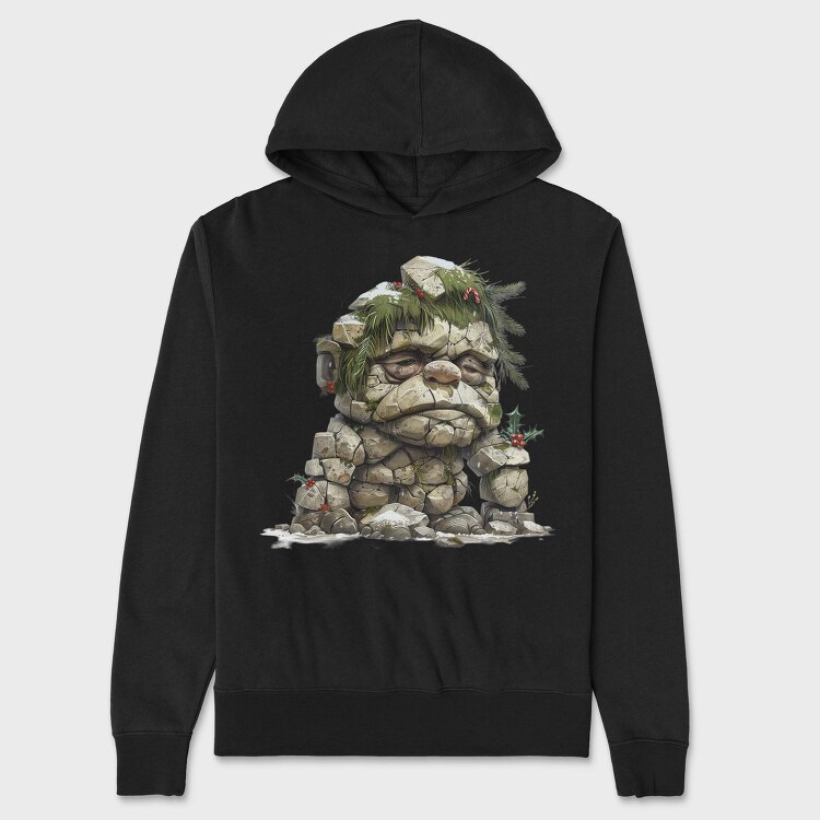 Rock Monster Christmas, Hanorac Oversize Barbati (Unisex)