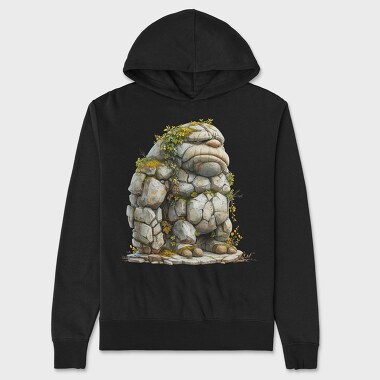 Rock Monster Garden, Hanorac Oversize Barbati (Unisex)