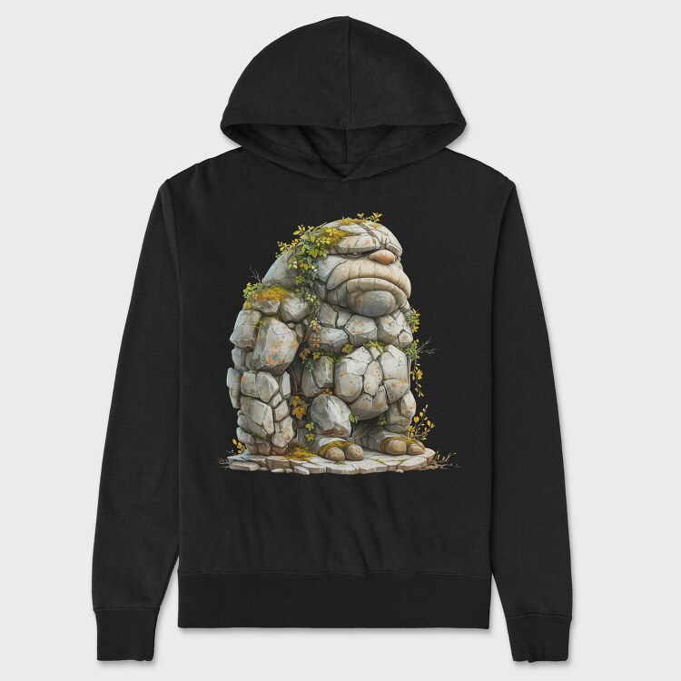 Rock Monster Garden, Hanorac Oversize Barbati (Unisex)