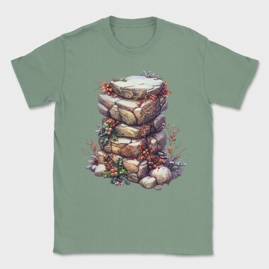 Rock Stack Holly, Tricou Barbati (Unisex)