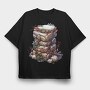 Rock Stack Holly, Tricou Oversize Barbati (Unisex)