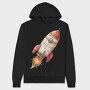 Rocket Launch 96224125, Hanorac Oversize Barbati (Unisex)