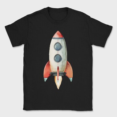 Rocket Launch Starter, Tricou Barbati (Unisex)