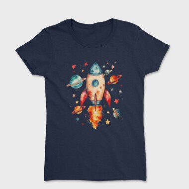 Rocket Space Planets, Tricou Femei