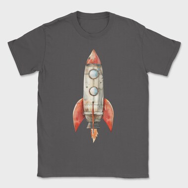 Rocket Spaceship, Tricou Barbati (Unisex)