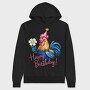 Rooster Party Hat, Hanorac Oversize Barbati (Unisex)