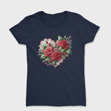Roses Doily Love, Tricou Femei