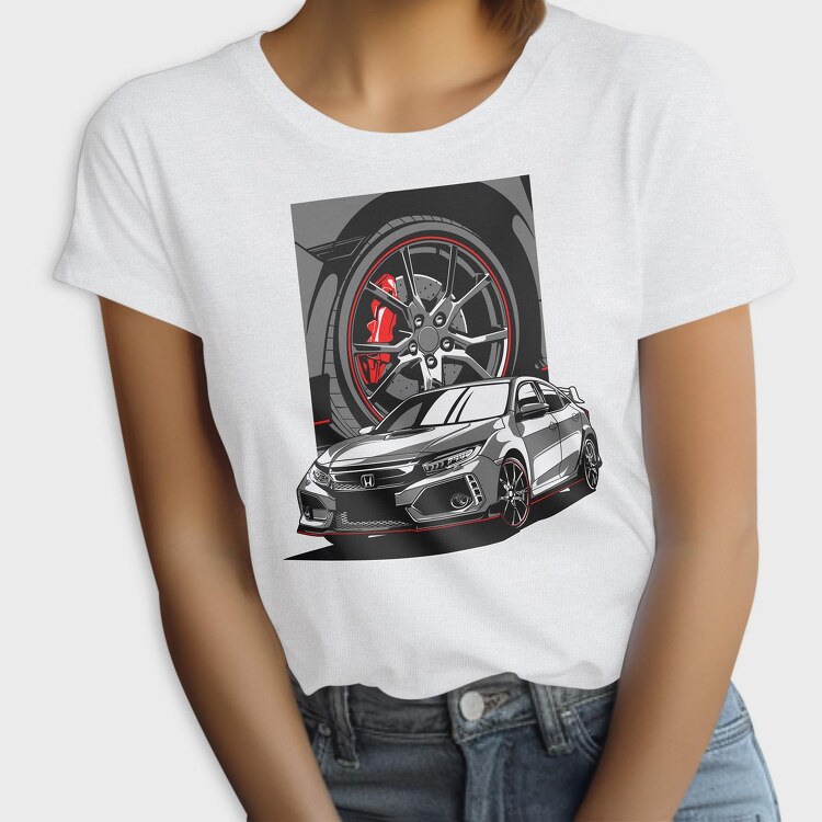 CIVIC TURBO, Tricou Femei