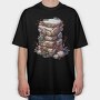 Rock Stack Holly, Tricou Oversize Barbati (Unisex)
