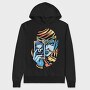 Skeletor Skull Mask, Hanorac Oversize Barbati (Unisex)