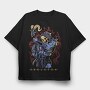 Skeletors Eye, Tricou Oversize Barbati (Unisex)