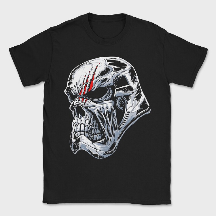 Skull Scream, Tricou Barbati (Unisex)