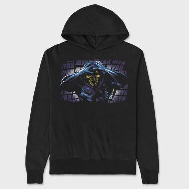 Skull Yah Yah Yah, Hanorac Oversize Barbati (Unisex)