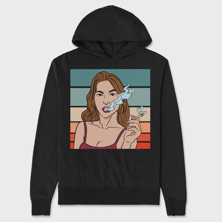 Smoke And Mirrors, Hanorac Oversize Barbati (Unisex)
