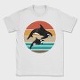 Orca Family Sunset, Tricou Barbati (Unisex)