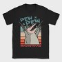 Opossum Retro Sunset, Tricou Barbati (Unisex)