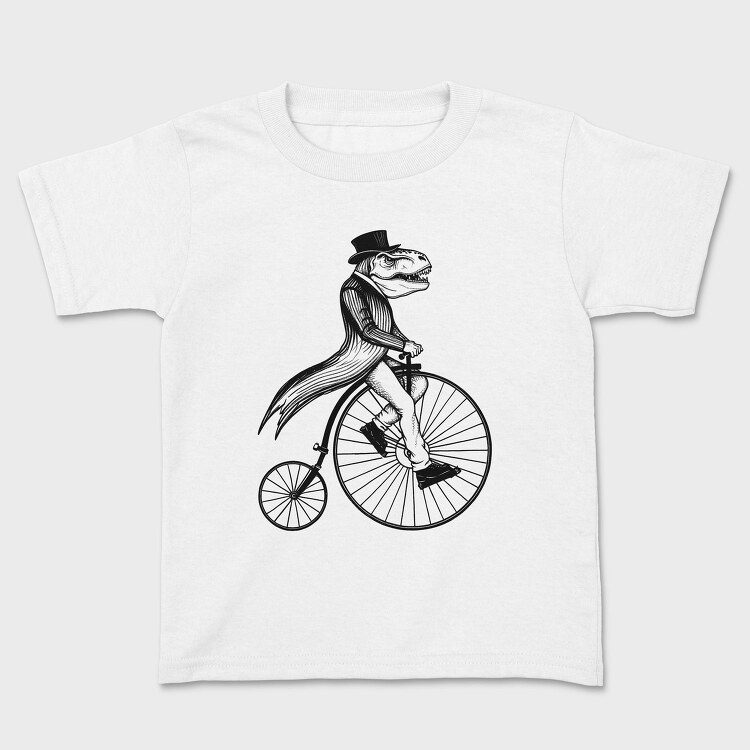 Old Trex on Bike, Tricou Copii