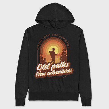 Old Paths New Adventures, Hanorac Oversize Barbati (Unisex)