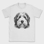 Old English Sheep Dog, Tricou Barbati (Unisex)