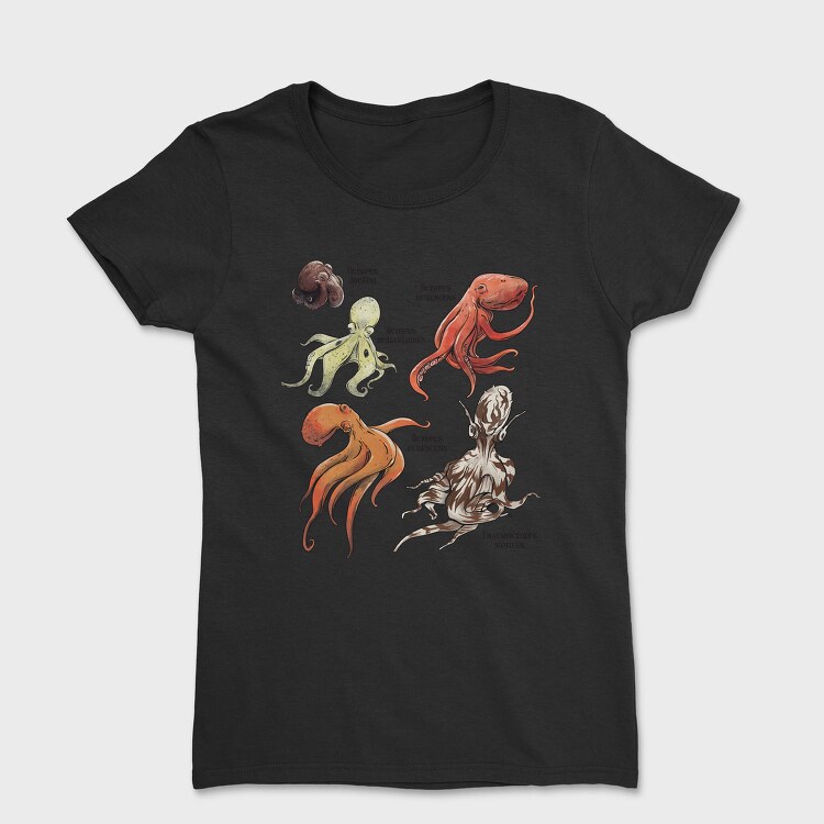 Octopus Set, Tricou Femei