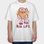 Nug Life, Tricou Oversize Barbati (Unisex)