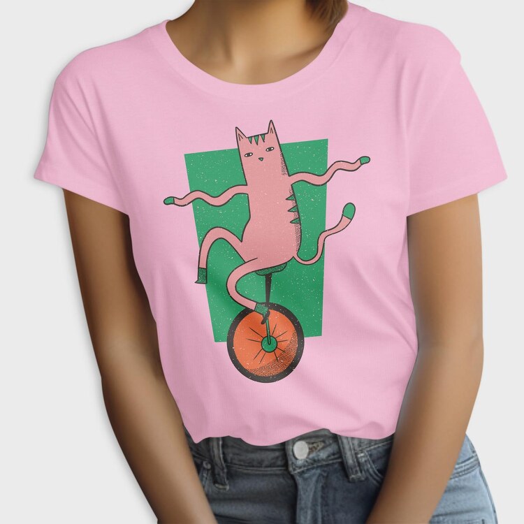 Cat Unicycle, Tricou Femei