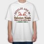 Reindeer Holiday Treats, Tricou Oversize Barbati (Unisex)