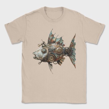 Rusty Steampunk Sea Monster, Tricou Barbati (Unisex)