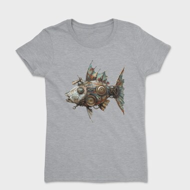 Rusty Steampunk Sea Monster, Tricou Femei