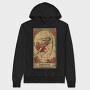 Sagittarius Archer Roses, Hanorac Oversize Barbati (Unisex)