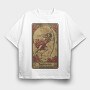 Sagittarius Archer Roses, Tricou Oversize Barbati (Unisex)