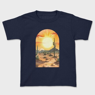 Saguaro Sunrise Repose, Tricou Copii