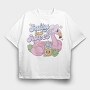 Salty But Sweet, Tricou Oversize Barbati (Unisex)
