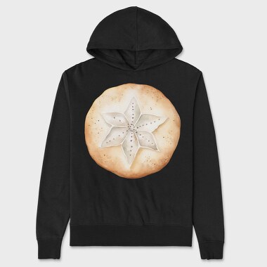 Sand Dollar Star, Hanorac Oversize Barbati (Unisex)