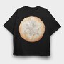 Sand Dollar Star, Tricou Oversize Barbati (Unisex)