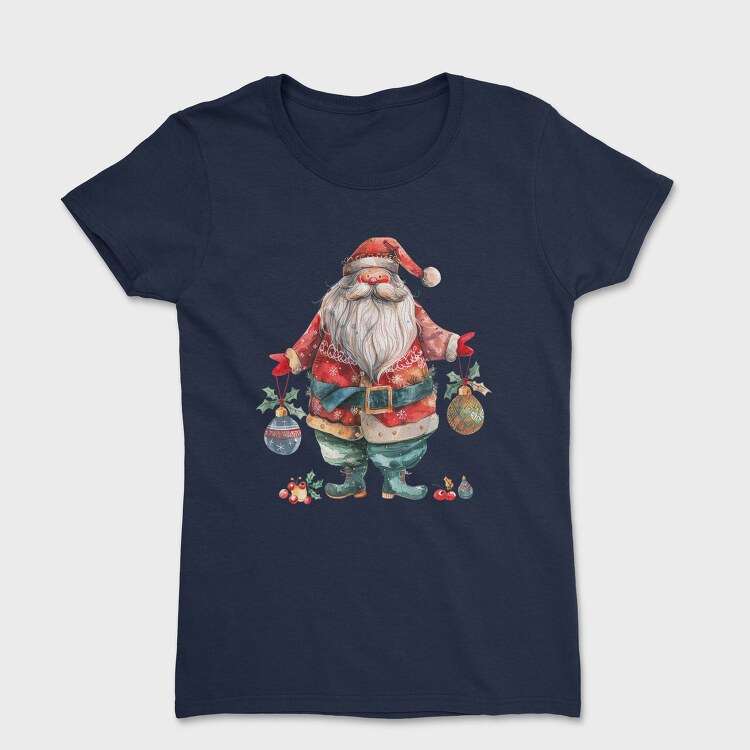 Santa Christmas Bells, Tricou Femei