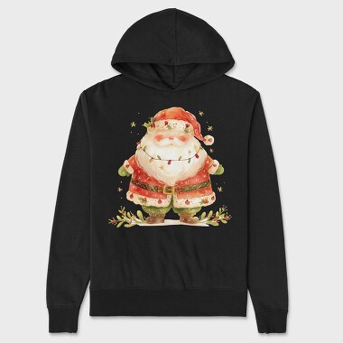 Santa Christmas Ornaments, Hanorac Oversize Barbati (Unisex)