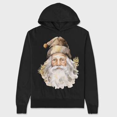 Santa Claus Hat, Hanorac Oversize Barbati (Unisex)