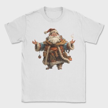 Santa Claus Snowy, Tricou Barbati (Unisex)
